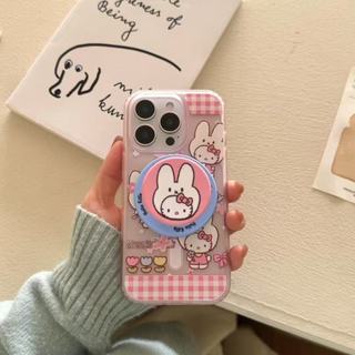 Ốp lưng Kitty dễ thương màu hồng Thích hợp cho iPhone15pro 15promax 14 14promax 14pro 16 pro max 16 plus 11 12 13 promax Cover