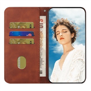 Ốp Da Cho OPPO Reno 4F 7Z 8Z 8T 4 5 6 7 8 Lite Pro 9 4G 5G Retro Có Khe Cắm Thẻ Lật Ví Vỏ