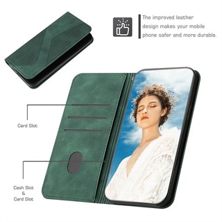 Ốp Da Cho Vivo V27 V29 V30 V40 SE Pro Lite V50 V27E V29E V30E V40E 4G 5G Retro Có Khe Cắm Thẻ Ví Lật Vỏ