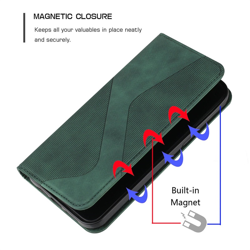 Ốp Da Cho Oneplus 1 + 8T 9R 10R Prime 10T 11R 12R 13R 9 10 Pro 11 12 13 Ace 2 ii 2V 3 iii 5 V 5G Retro Có Khe Cắm Thẻ Lật Ví