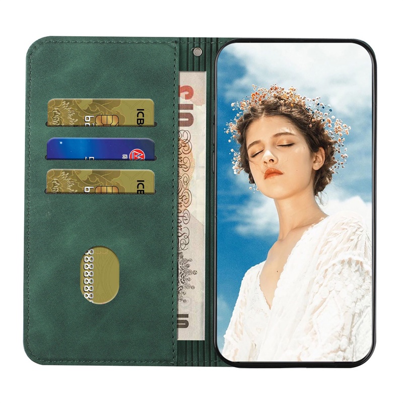 Ốp Da Cho Oneplus 1 + 8T 9R 10R Prime 10T 11R 12R 13R 9 10 Pro 11 12 13 Ace 2 ii 2V 3 iii 5 V 5G Retro Có Khe Cắm Thẻ Lật Ví