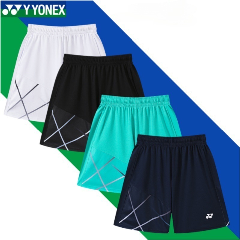 2025 Thời Trang Xuân Hè Mới Yonex Cầu Lông Quần Short Nam Sấy Tốc Độ Thể Thao Chạy Bộ Thi Đấu Huấn Luyện Quần Short