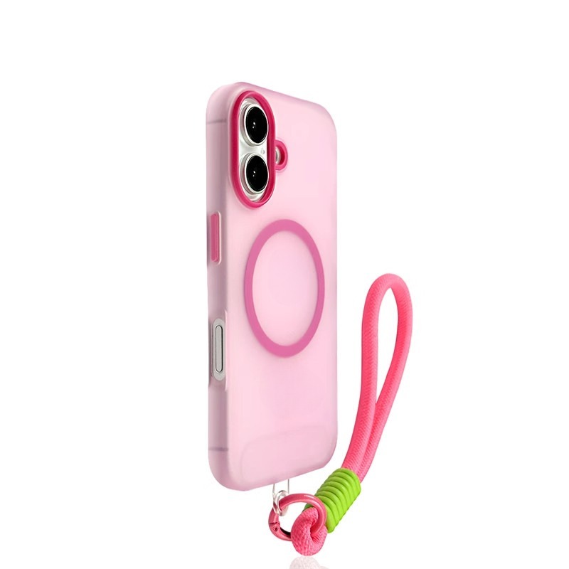 Ốp Điện Thoại Silicon Màu Kẹo Macaron Cho OPPO Realme 13 Pro Plus C61 / C63 / e Narzo N63 / Note 60 Gt 6t V70 15T C65S 14X P3 Ốp Chống Sốc Acrylic Cứng Có Dây Buộc Tay