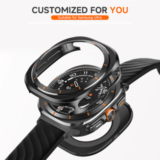 Thích hợp cho vỏ bảo vệ hợp kim nhôm Samsung Galaxy Watch Ultra, vỏ mạ điện 47MM