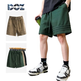 DICHUANGZHE Quần short nam Quần thể thao cotton rộng rãi đơn giản