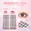 KILIGMATA Lông Mi Giả 3D Cong Tự Nhiên 8-14mm C+ Chất lượng cao tái sử dụng