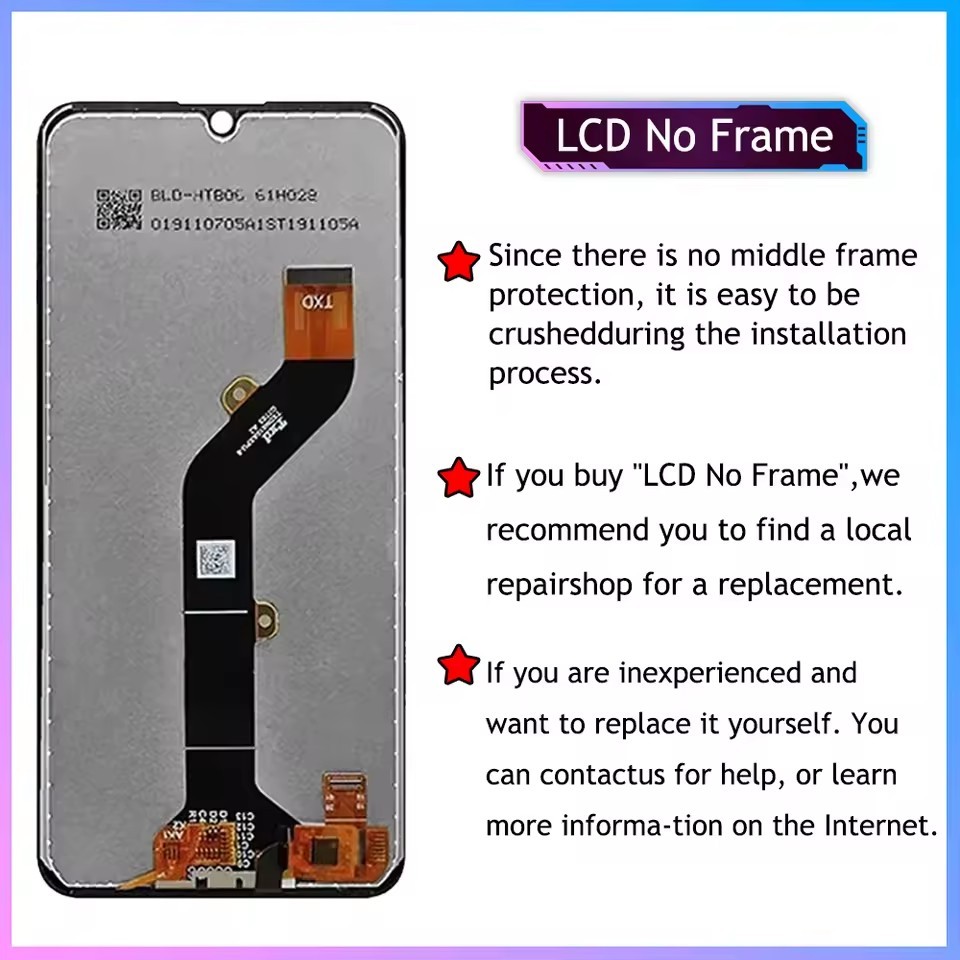 Thay thế màn hình LCD cho Tecno Itel A26 A37