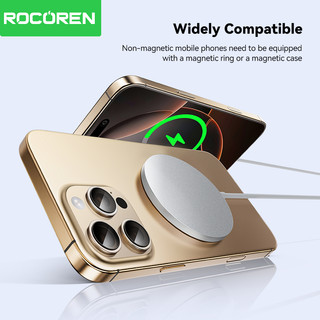 Bộ sạc không dây từ tính ma thuật Rocoren 15W 12-16Pro Max