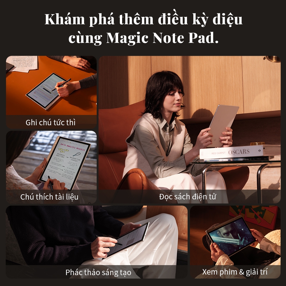 Sổ tay điện tử Máy đọc sách XPPen Magic Note Pad 10,95inch Bảng ghi chú ...