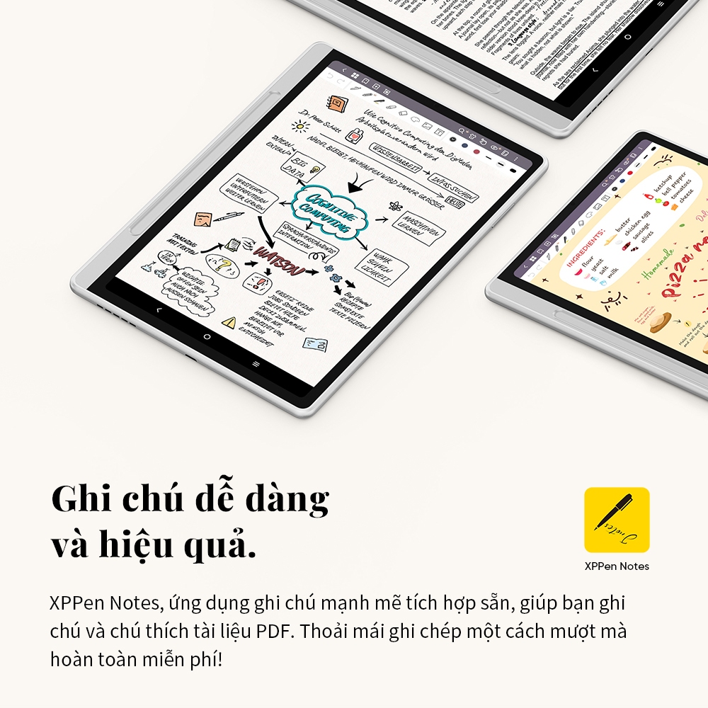 Sổ tay điện tử Máy đọc sách XPPen Magic Note Pad 10,95inch Bảng ghi chú màu 3 trong 1 đầu tiên trên | BigBuy360 - bigbuy360.vn