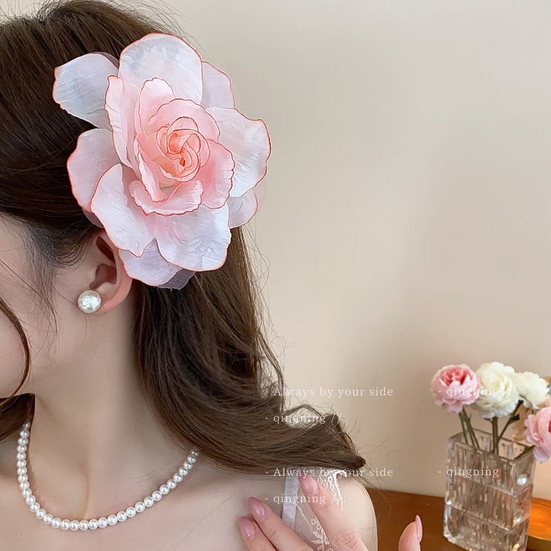 Mùa Hè Đi Biển - Kẹp Tóc Hoa Phong Cách Kỳ Nghỉ Cho Nữ
