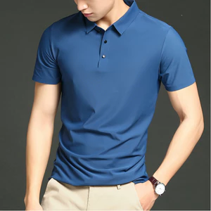 Áo Sơ Mi Polo Nam Oversize Công Sở Rời Áo Polo Đen Thời Trang Trơn Áo Thun Làm Việc