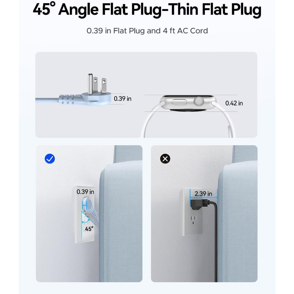 Dây nối dài ORICO có cổng USB Type C 4 Gang Dải nguồn di động dành cho du lịch (AP3-4A)