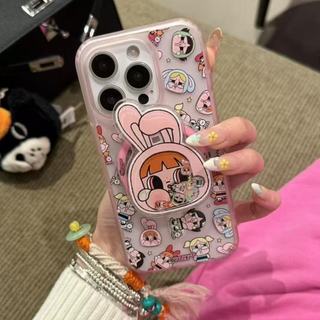 Ốp bảo vệ khung họa tiết nữ cảnh sát béo bay dễ thương cho iPhone xr xsmax 11pro 12 13promax 15pro 15promax 14 14promax 14pro 16 pro max 16 plus giá đỡ điện thoại di động