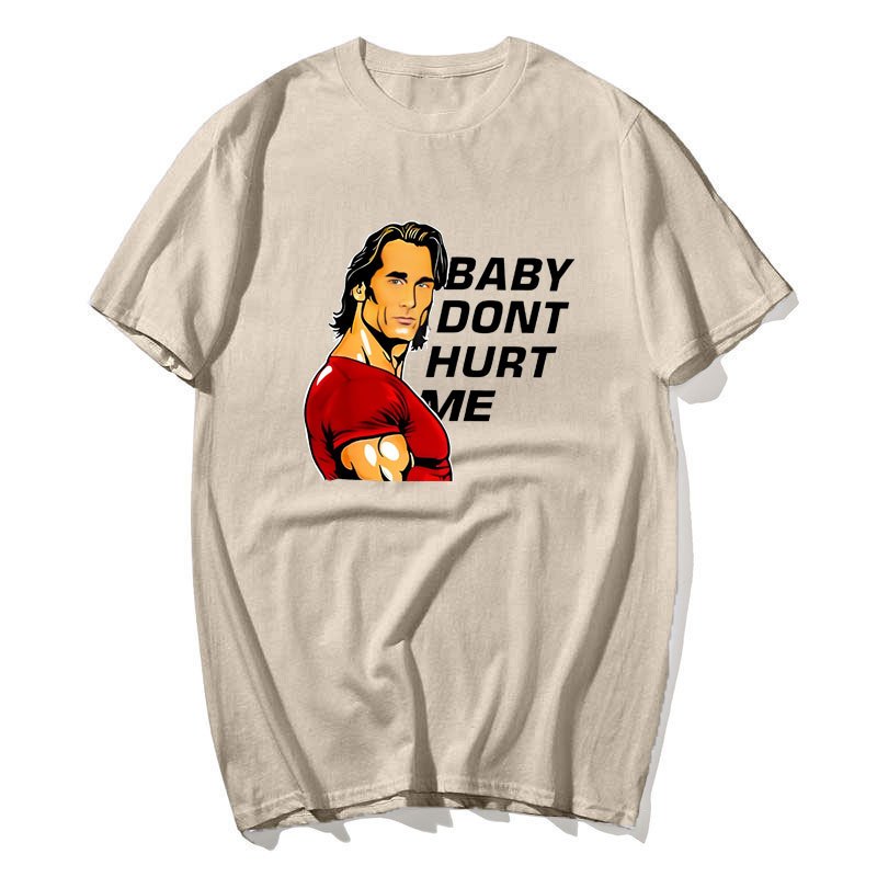 Bé Đừng Làm Tổn Thương Tôi Áo Nam Ngộ nghĩnh Graphic Tee Thời Trang Chất Lượng Cao Tay Ngắn Áo Thun Quá Khổ Quần Áo Nam Đường Phố