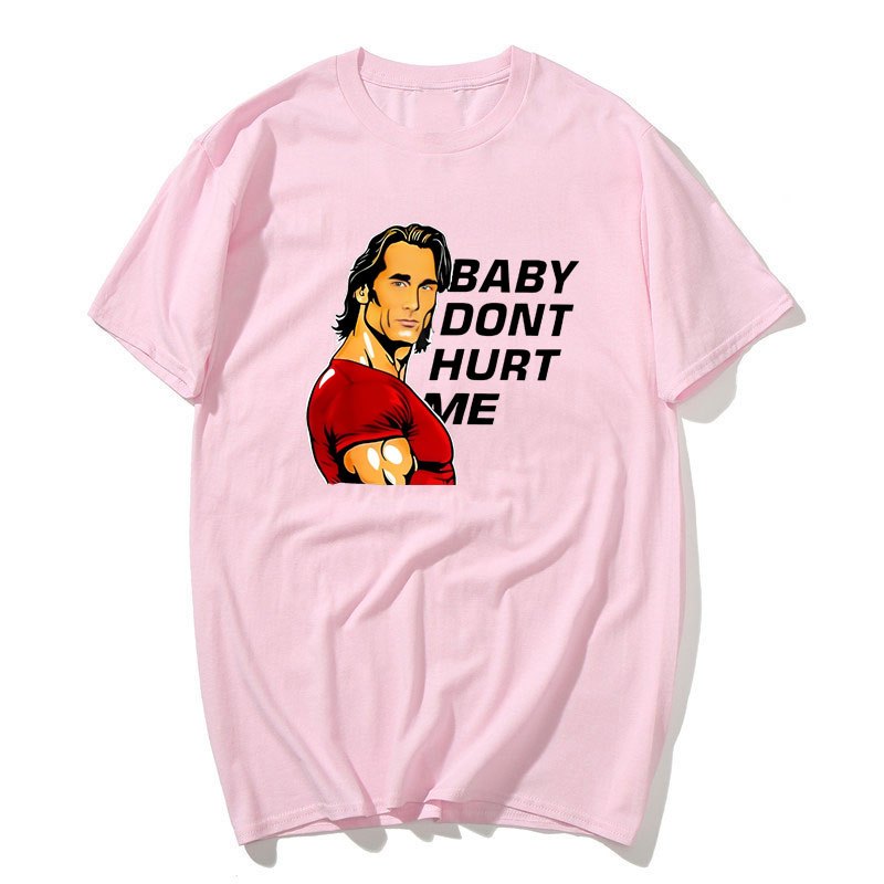 Bé Đừng Làm Tổn Thương Tôi Áo Nam Ngộ nghĩnh Graphic Tee Thời Trang Chất Lượng Cao Tay Ngắn Áo Thun Quá Khổ Quần Áo Nam Đường Phố