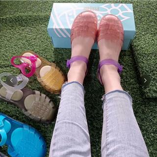 Giày Sandal Nữ La Mã Baotou Phong Cách Mới 2025 Giày Thạch Đế Bằng