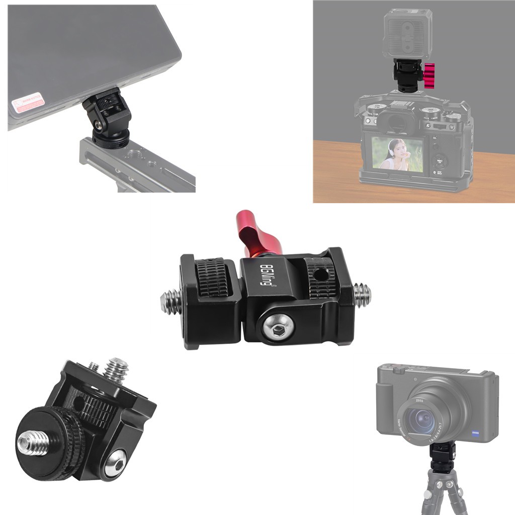 BGNING Tương thích với máy ảnh GoPro 13 180° Nghiêng & 360° Bộ chuyển ...