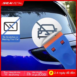 Seametal 10 Chiếc Xe Kính Bụi Keo Dao Cạo Dao Cạo Lưỡi Nhựa Điện Thoại Di Động Máy Tính Bảng Tẩy