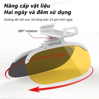 Kính che nắng ô tô SEAMETAL Clip-on 360 có thể xoay được Chống tia cực tím Mở rộng chống chói Lái xe an toàn