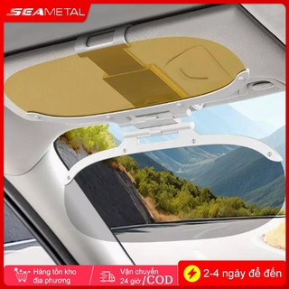 Kính che nắng ô tô SEAMETAL Clip-on 360 có thể xoay được Chống tia cực tím Mở rộng chống chói Lái xe an toàn