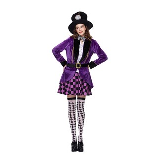 Trang Phục Hóa Trang Mad Hatter & Mad Tea Party Cao Cấp - Phù Hợp Cho Người Lớn trong Halloween và Sân Khấu