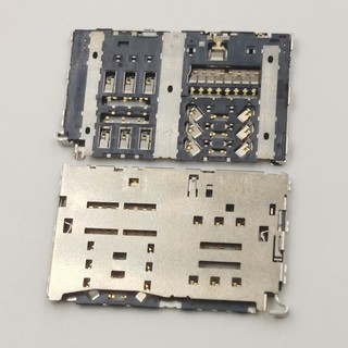 2-10 Chiếc Đầu Đọc Thẻ Sim Đầu Nối Cho LG G6 Plus G5 Hifi SE X Màn Hình Fortune 3 Cricket Phoenix 5 Kseries Cắm K31 K300 G6Plus G5SE Khe Cắm Khay Ổ Cắm