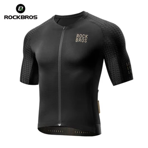 Rockbros Jersey Xe Đạp Nam Tay Ngắn, Thoáng Khí và Thấm Hút Mồ Hôi Nhanh