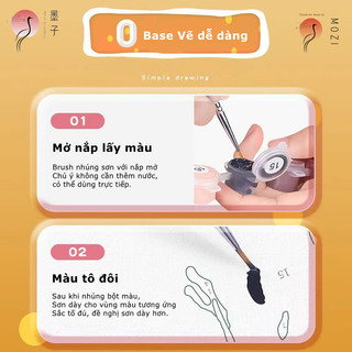 Mozi ✨40 * 50cm / 30 * 40cm Cô gái phong cách cổ xưa tranh số hóa tranh tô màu theo số tranh sơn dầu số hoá bộ tô màu theo số tranh sơn dầu số hoá tranh số hóa theo yêu cầu tranh tô màu theo số theo yêu cầu