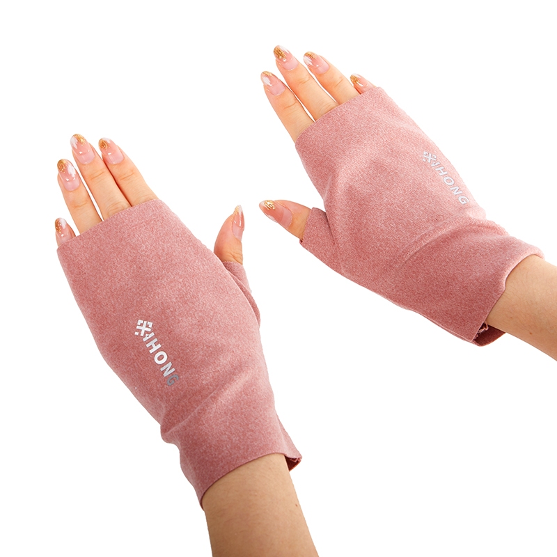 Găng Tay Chống Tia uv Bảo Vệ Móng Màu Đen