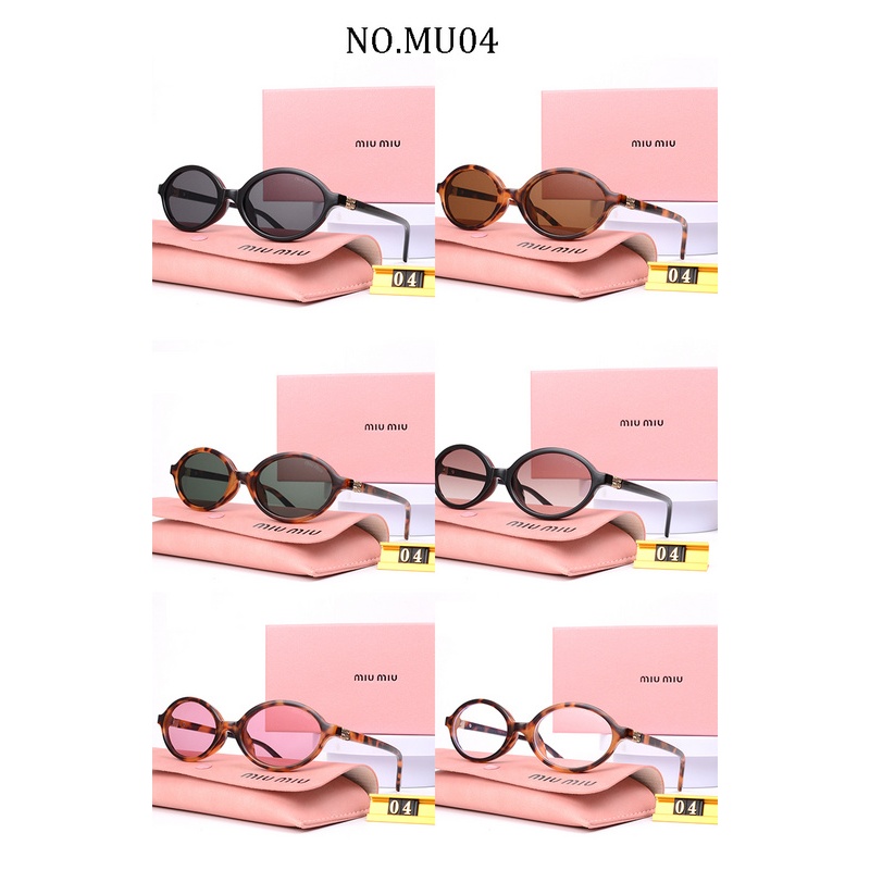 Kính râm thời trang cổ điển cá tính khung nhỏ chống ánh sáng xanh nerdy cận thị hình bầu dục cổ điển kính râm thời trang
