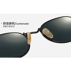 Kính râm tròn gọng Unisex, ống kính thủy tinh, phong cách cổ điển, xu hướng 2025