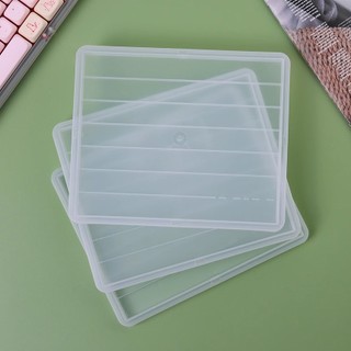 Hộp lưu trữ Keycap trong suốt mờ 3 lớp có nắp Keycap Hộp hiển thị chống bụi