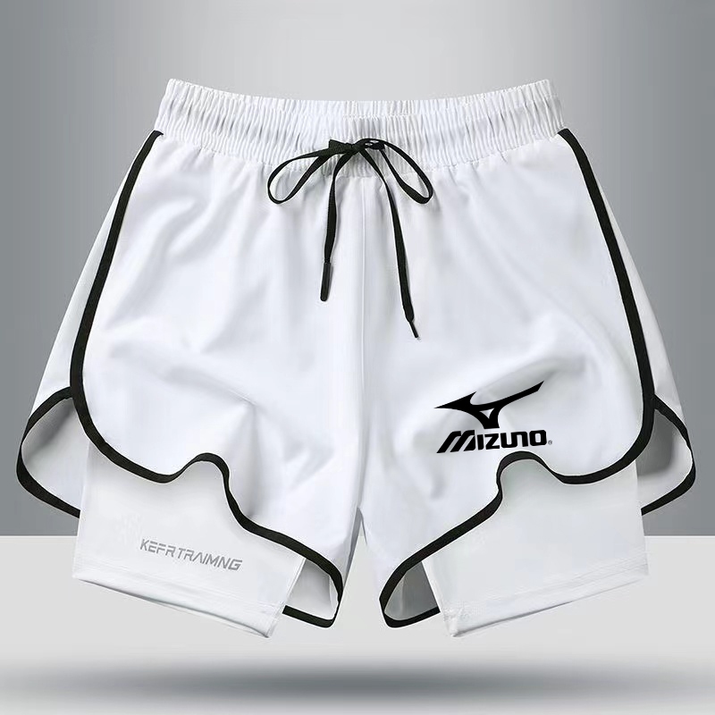 Thương hiệu hợp thời trang 25 quần short tập chạy bộ và tập thể dục mới dành cho nam và nữ, quần short thể thao chống đi bộ tốc độ nhẹ khô cầu lông và quần short tennis