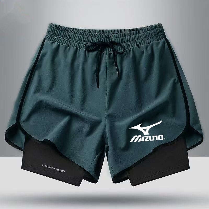 Thương hiệu hợp thời trang 25 quần short tập chạy bộ và tập thể dục mới dành cho nam và nữ, quần short thể thao chống đi bộ tốc độ nhẹ khô cầu lông và quần short tennis