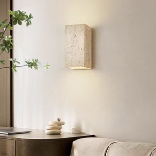 AIMI Tricolor Vàng Travertine Hình Học Vuông Đèn Tường Retro Trang Trí Nhà Phòng Khách Phòng Ngủ Đèn Tường Bàn Ăn Đèn Nhà Bếp