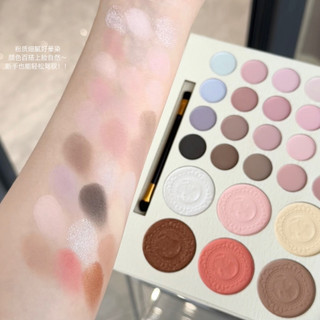 Bảng Phối Màu Đa Năng 26 Sắc - Lì/Ánh Ngọc Trai & Lên Màu Chuẩn - Kết Hợp Highlighter/Phấn Má/Tạo Khối/Phấn Mắt - Chuyên Dụng Trang Điểm Chuyên Nghiệp