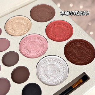 Bảng Phối Màu Đa Năng 26 Sắc - Lì/Ánh Ngọc Trai & Lên Màu Chuẩn - Kết Hợp Highlighter/Phấn Má/Tạo Khối/Phấn Mắt - Chuyên Dụng Trang Điểm Chuyên Nghiệp