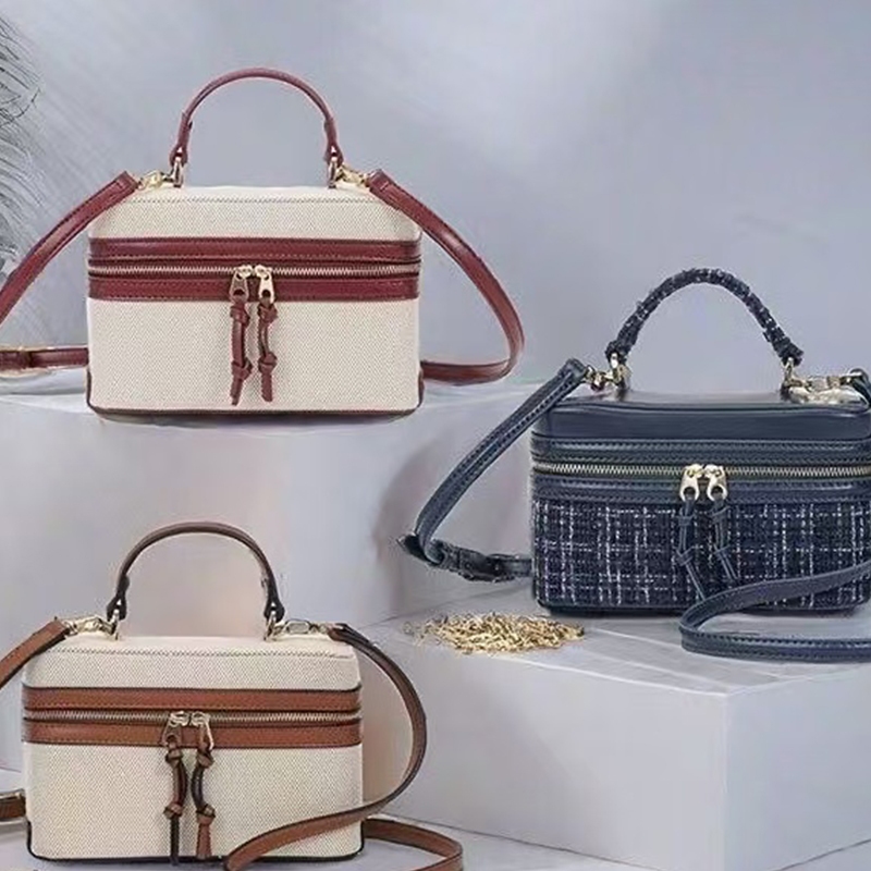 Zara Túi vuông nhỏ dành cho nữ mới Túi đeo vai cầm tay thời trang