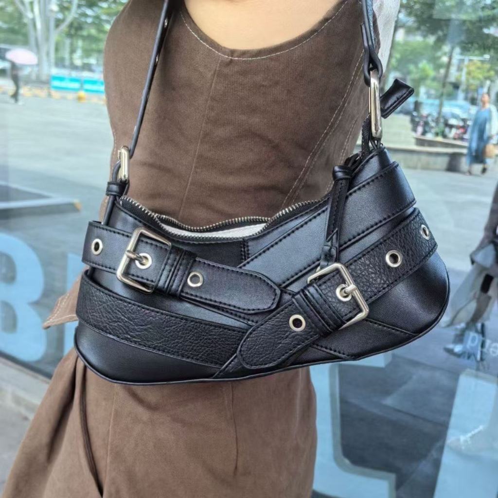 Túi đeo vai thông thường mới dành cho nữ ZARA túi xách nách móng tay liễu cổ điển