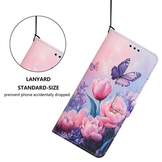 Ốp Lưng Ví Cho Samsung Galaxy A05 A05S A06 A16 A26 A51 A515F A5160 A52 A52S A53 A54 A55 A70 A70S A71 A715F A7160 A72 A73 M40S 4G 5G Flip PU Vỏ Điện Thoại Di Động