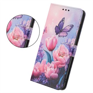 Ốp Lưng Ví Cho Samsung Galaxy A05 A05S A06 A16 A26 A51 A515F A5160 A52 A52S A53 A54 A55 A70 A70S A71 A715F A7160 A72 A73 M40S 4G 5G Flip PU Vỏ Điện Thoại Di Động