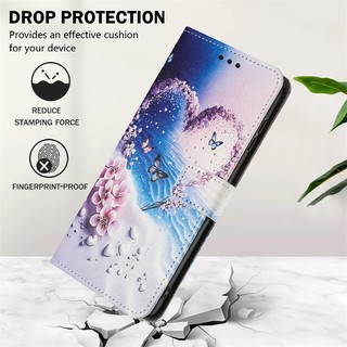 Ốp Ví Cho Iphone 11 12 13 Mini 14 Plus Pro Max Flip PU Da Di Động Vỏ Điện Thoại