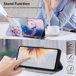 Ốp Ví Cho Iphone 11 12 13 Mini 14 Plus Pro Max Flip PU Da Di Động Vỏ Điện Thoại