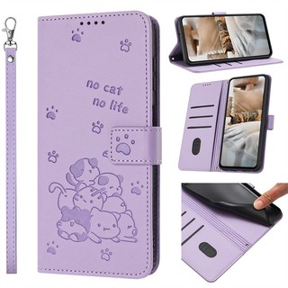 Ốp Lật Ví Da Thú Cưng Dễ Thương Cho Vivo V50 Lite S19 V40 Pro Y29 Y39 Y29S Y04 Y19S T3 Ultra Y28 Y18 Y18E Y28S Y36T Y37 Y18S Y200 Y300 V30E IQOO Z9X Khe Cắm Thẻ Ốp điện thoại C