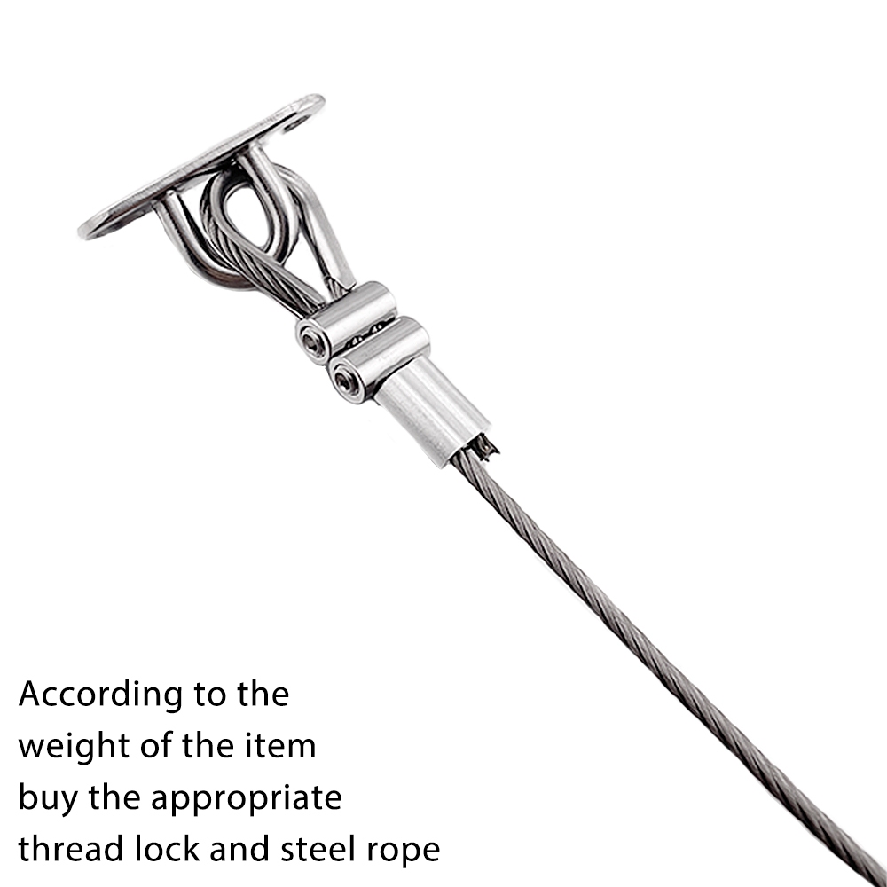 Kẹp dây thép không gỉ 304 điều chỉnh 1-3mm, buộc dây