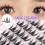 KILIGMATA mi hướng dương Lông Mi Giả Cong Tự Nhiên Dày Không Khí Cảm Giác Lông Mi Cao Cấp Gợi Cảm Cho Búp Bê