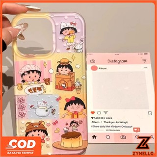 Ốp Lưng Cho Honor X7C X9c X8c X7D X9D X5B PLUS X7B X6 X6a x6b x7 x7a x8a x8b x9 x9a x9b 400 SMART 200 SMART Dễ Thương Chibi Maruko-chan IMD Vỏ Điện Thoại TPU Chống Sốc