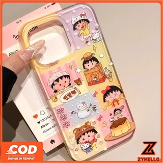 Ốp Lưng Cho Honor X7C X9c X8c X7D X9D X5B PLUS X7B X6 X6a x6b x7 x7a x8a x8b x9 x9a x9b 400 SMART 200 SMART Dễ Thương Chibi Maruko-chan IMD Vỏ Điện Thoại TPU Chống Sốc