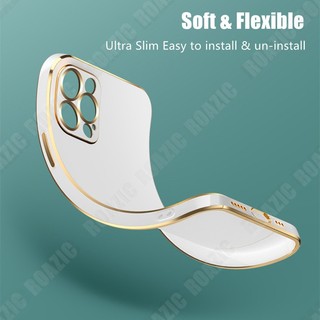 Ốp Điện Thoại Tương Thích Cho OPPO Reno 14F 5G Thẳng Mạ Điện Cạnh Vỏ Silicon Mềm Bảo Vệ Toàn Diện Sang Trọng Ốp Lưng SYD01